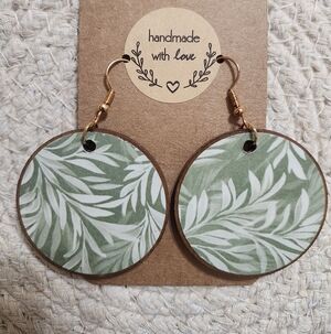 ~Handmade~ Boho Botanical Earrings